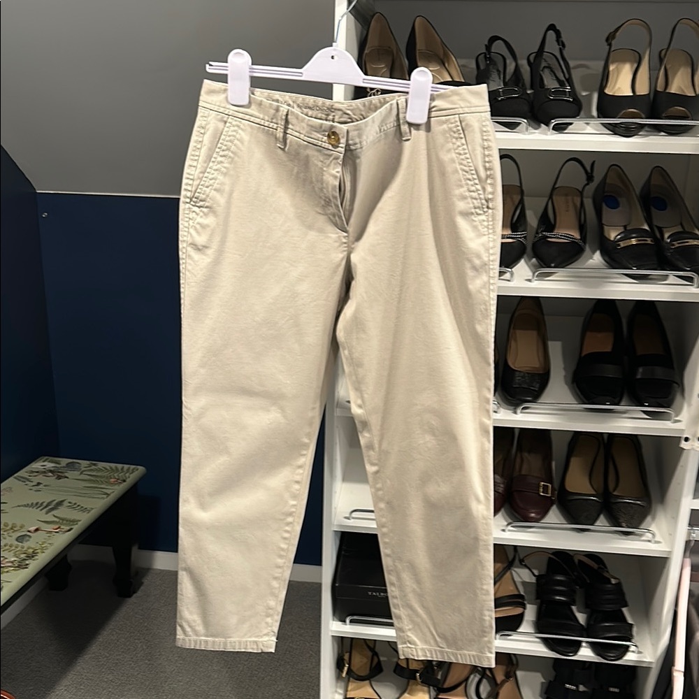 Talbots Tan Relaxed Chinos